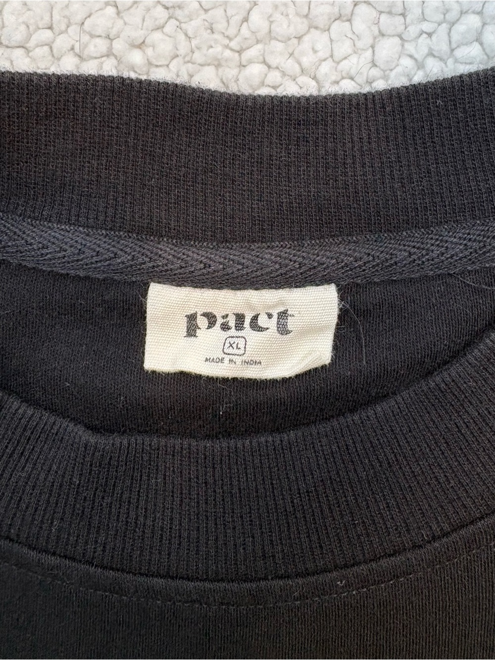 PACT Organic Cotton Sleeveless Top Black Women’s XL - Picture 4 of 8